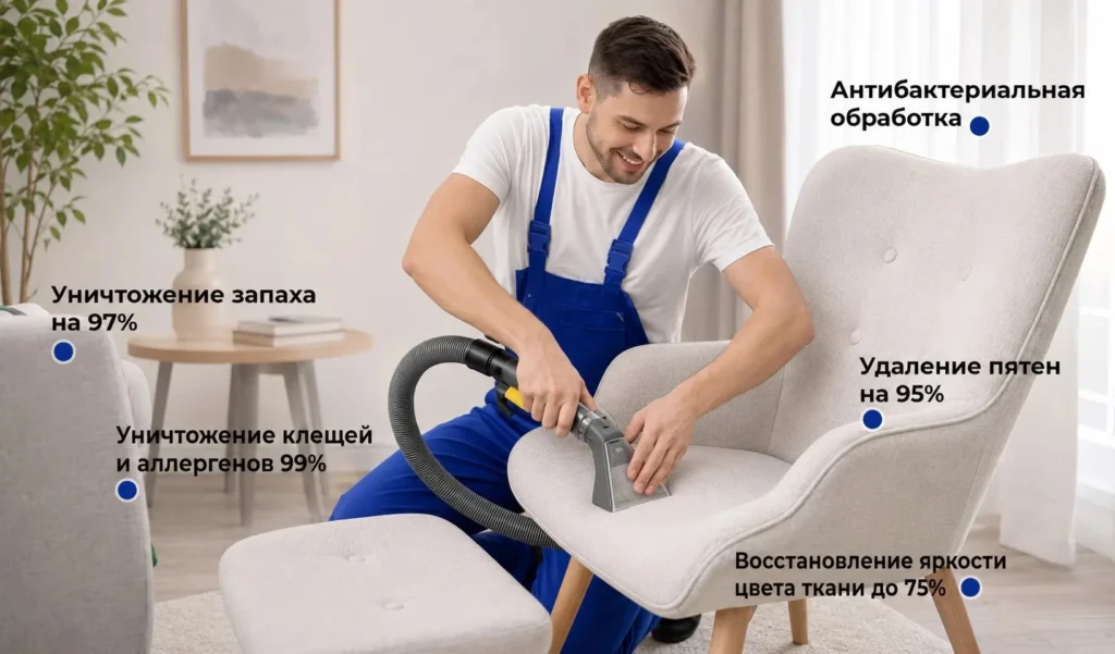 Химчистка мебели